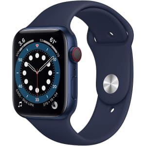 Refurb Apple Watch Series 6 44mm GPS + Cellular Smartwatch for $180
