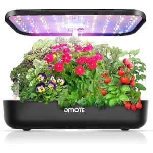 Omote Hydroponics Growing System w/ LED Grow Lights for $39
