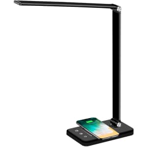 Afrog Multifunctional LED Desk Lamp w/ Wireless Charger for $30
