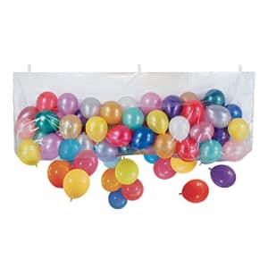 Beistle Plastic Balloon Drop Bag For Birthday Celebration New Years Eve Party Supplies for $25