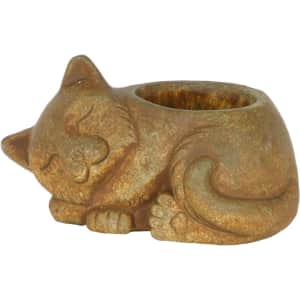 Planters at Amazon. We've pictured the Classic Home and Garden Large Sleeping Cat Planter for $16.10 (low by $3).