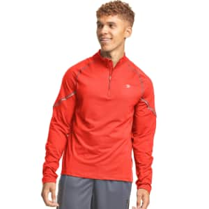 Hanes Men's Athletics Quarter Zip Jacket for $6