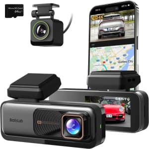 4K 170° Ultra Wide Dash Cam for $86