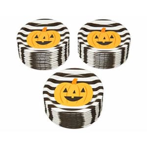 American Greetings Halloween Party Supplies, Pumpkin Paper Dessert Plates (36-Count) for $7 American Greetings Halloween Party Supplies, Pumpkin Paper Dessert Plates (36-Count) for $7