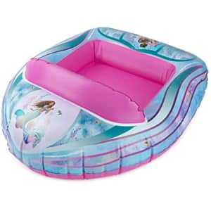 Swimways The Little Mermaid Inflatable Water Boat Vehicle, Inflatable Pool Floats and Kids Pool for $20