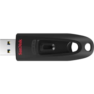 SanDisk 128GB Ultra USB 3.0 Flash Drive. That's the lowest price we could find by $6, and the best deal we've seen for a USB drive with a 130MB/s read speed.