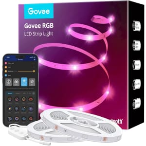 Govee 130-Foot Bluetooth RGB LED Strip Lights for $13 w/ Prime