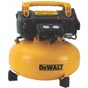 DEWALT Pancake Air Compressor, 6 Gallon, 165 PSI (DWFP55126) for $129