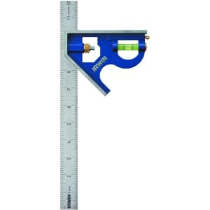 Irwin 12" Metal Combination Square for $13 Irwin 12" Metal Combination Square for $13