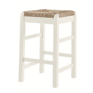 Home Decorators Collection Dorsey Counter Stool with Woven Rush Seat for $52