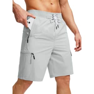 Kayrth Men's Quick Dry Swim Trunks for $14