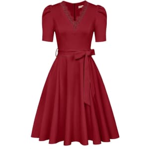 Belle Poque Women's Tea Length Dress from $13