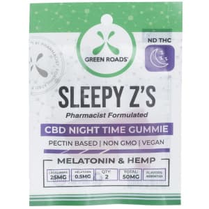 Green Roads CBD 50mg Sleepy Z's Gummies for $7 Green Roads CBD 50mg Sleepy Z's Gummies for $7