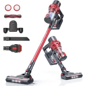 FirstLove Cordless Stick Vacuum Cleaner for $60