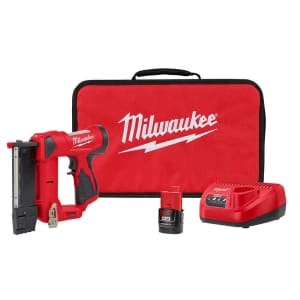 Milwaukee M12 12V Cordless 23-Gauge Pin Nailer Kit for $212 in cart Milwaukee M12 12V Cordless 23-Gauge Pin Nailer Kit for $212 in cart