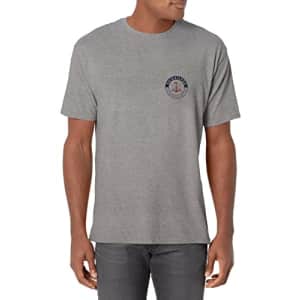 Quiksilver Men's Carefree Sessions Short Sleeve Tee Shirt, Medium Grey Heather for $30