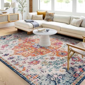 Artistic Weavers Odelia Vintage Bohemian 5x7-Foot Area Rug for $44 Artistic Weavers Odelia Vintage Bohemian 5x7-Foot Area Rug for $44