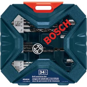 Bosch 34-Piece Drill and Drive Bit Set for $15