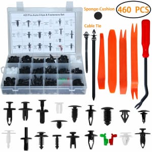 Mukool Auto Body Retainer Clips 460-Piece Set for $13 Mukool Auto Body Retainer Clips 460-Piece Set for $13