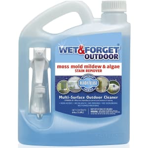 Wet & Forget 64-oz. Outdoor Moss, Mold, Mildew, & Algae Stain Remover for $20