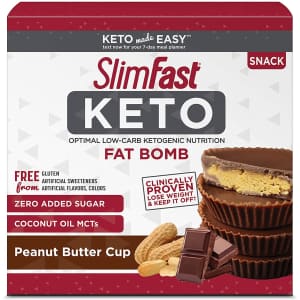 SlimFast Keto Fat Bomb Snacks 14-Pack for $9 via Sub & Save