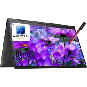 [Windows 11 Pro] HP Envy x360 15 2-in-1 Business Laptop, 15.6" FHD Touchscreen, Octa-Core AMD Ryzen for $999