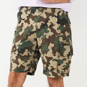 Sonoma Goods For Life Men's 10" Flexwear Ripstop Cargo Shorts. That's a savings of $32.