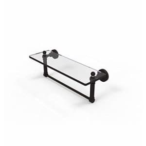 Allied Brass WP-1TB/16-ORB Glass Shelf with Towel Bar, 16-Inch x 5-Inch for $131 Allied Brass WP-1TB/16-ORB Glass Shelf with Towel Bar, 16-Inch x 5-Inch for $131