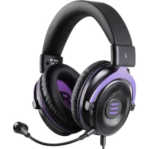 EKSA E900 Wired Gaming Headset w/ Detachable Noise-Cancelling Mic for $16