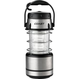 COAST EAL15 60 Lumen Dual Color LED Emergency Area Lantern with Smart Switch and Flashing Red Light for $20