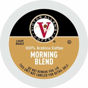 Victor Allen's Coffee Morning Blend, Light Roast, 200 Count Single Serve Coffee Pods for Keurig for $70