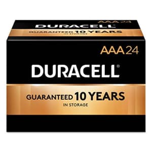 DURACELL MN2400BKD CopperTop Alkaline Batteries, AAA, 144/CT for $98