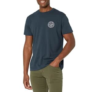 Billabong Men's Classic Short Sleeve Premium Logo Graphic Tee T-Shirt, Navy Rotor, XX-Large for $26 Billabong Men's Classic Short Sleeve Premium Logo Graphic Tee T-Shirt, Navy Rotor, XX-Large for $26