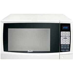 Avanti MT112K0W 1.1 Cubic Foot Microwave Oven, White for $157