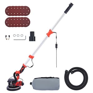 CO-Z 800W Electric Drywall Sander with Vacuum Attachment & Handles, Drywall Refinishing Sander with for $100