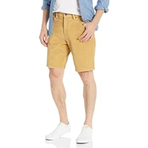 Quiksilver Men's Kracker Cord Shorts, Prairie Sand, 30 for $17