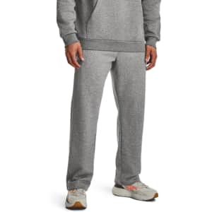 Under Armour Men's Rival Fleece Pants for $19 Under Armour Men's Rival Fleece Pants for $19