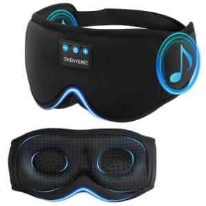Contour Sleep Mask with Bluetooth Headphones for $23 Contour Sleep Mask with Bluetooth Headphones for $23