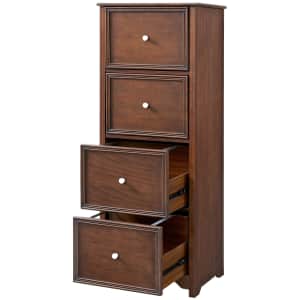 Home Decorators Collection Bradstone 4-Drawer File Cabinet for $182 Home Decorators Collection Bradstone 4-Drawer File Cabinet for $182