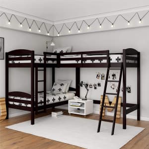 Dorel Clearwater Triple Bunk Beds for $534