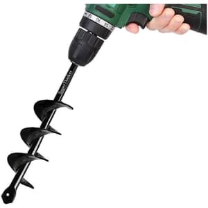 SuperThinker Auger Drill Bit for Planting for $10 SuperThinker Auger Drill Bit for Planting for $10