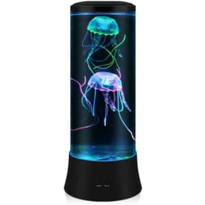 Edier LED Fantasy Jellyfish Lava Lamp for $27