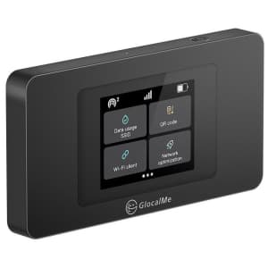 GlocalMe DuoTurbo 4G LTE Portable WiFi Mobile Hotspot for $136