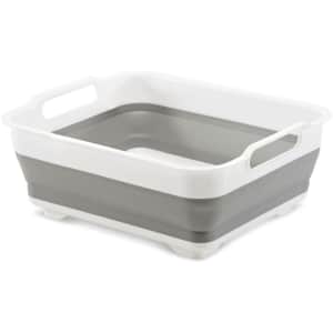 Madesmart Sinkware Collection Collapsible Wash Basin for $12