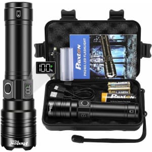 Phixton Rechargeable USB-C LED Flashlight for $11 Phixton Rechargeable USB-C LED Flashlight for $11