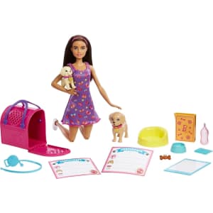Barbie Pup Adoption Doll Set for $10