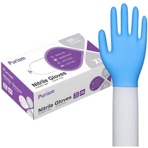 Disposable Nitrile Gloves 100- or 1,000-Pack from $10
