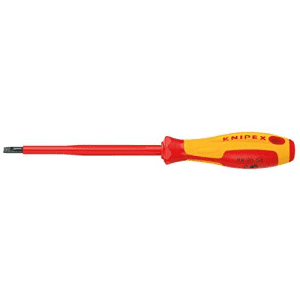 Knipex 98 20 55 Screwdriver for slotted screws 5,5mm for $17 Knipex 98 20 55 Screwdriver for slotted screws 5,5mm for $17