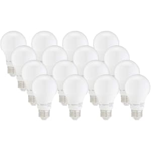 Amazon Basics 6W LED Dimmable A19 Light Bulb 16-Pack for $13 w/ Prime Amazon Basics 6W LED Dimmable A19 Light Bulb 16-Pack for $13 w/ Prime