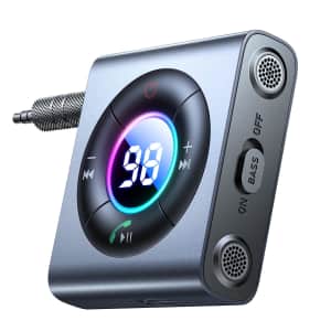 JoyRoom Bluetooth Aux Car Adapter for $30